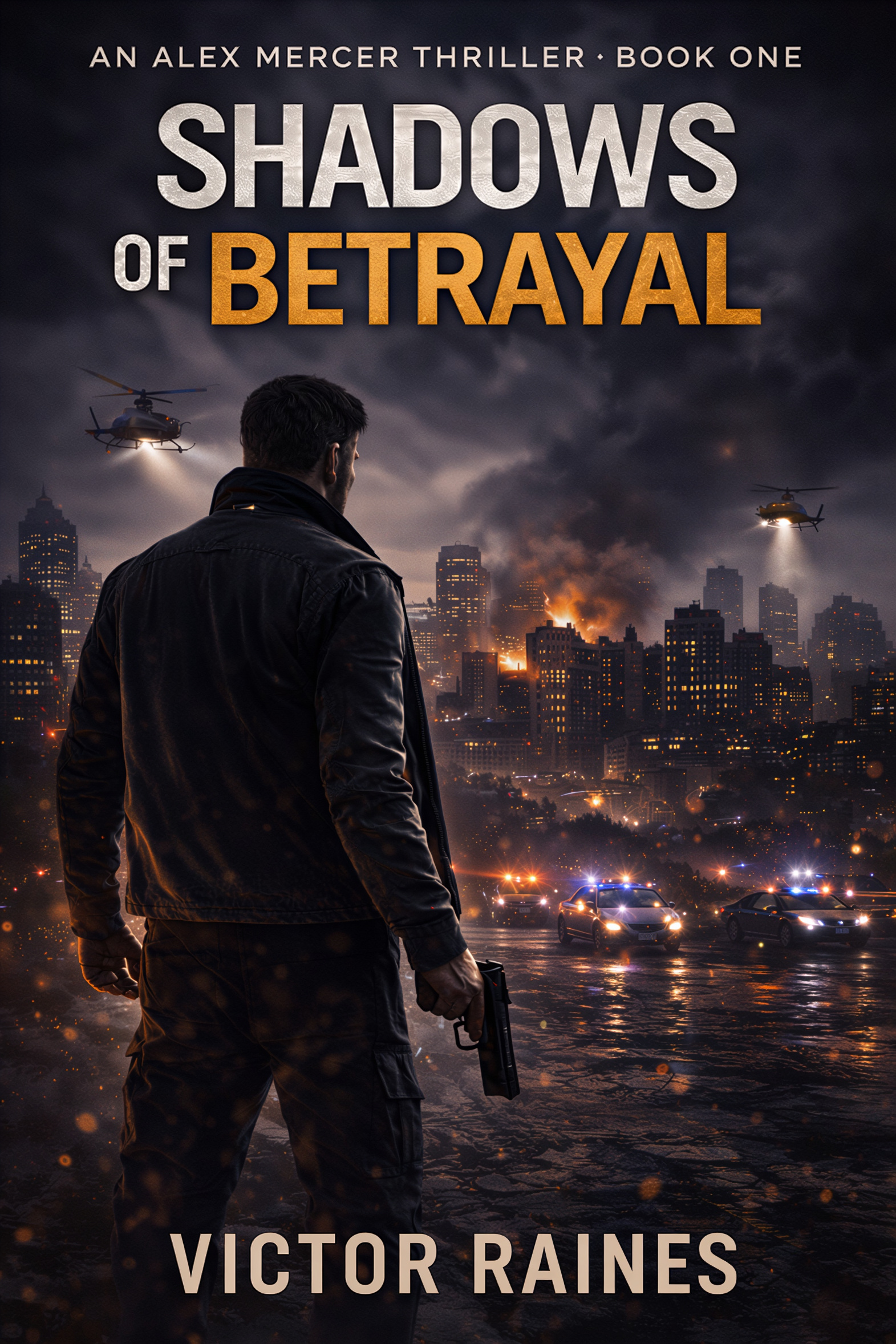 Cover of Shadows of Betrayal by Victor Raines